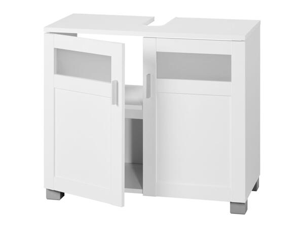 Under-sink bathroom cabinet