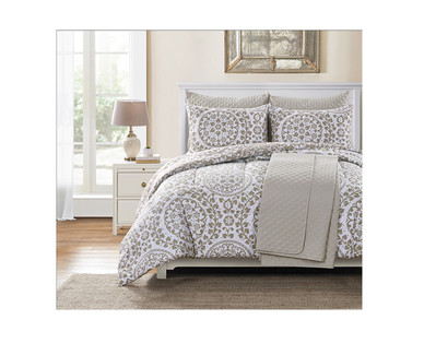 Huntington Home 6-Piece Reversible Comforter and Coverlet Set