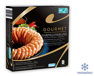 GOURMET ASC Garnelenkranz mit Sauce