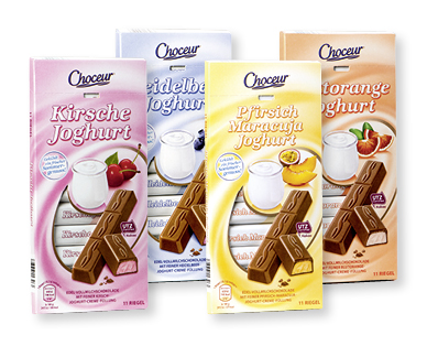 Barres chocolatées estivales au yogourt CHOCEUR(R)