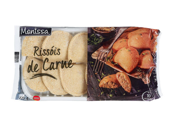 Croquettes de morue, beignets de viande ou beignets de crevettes