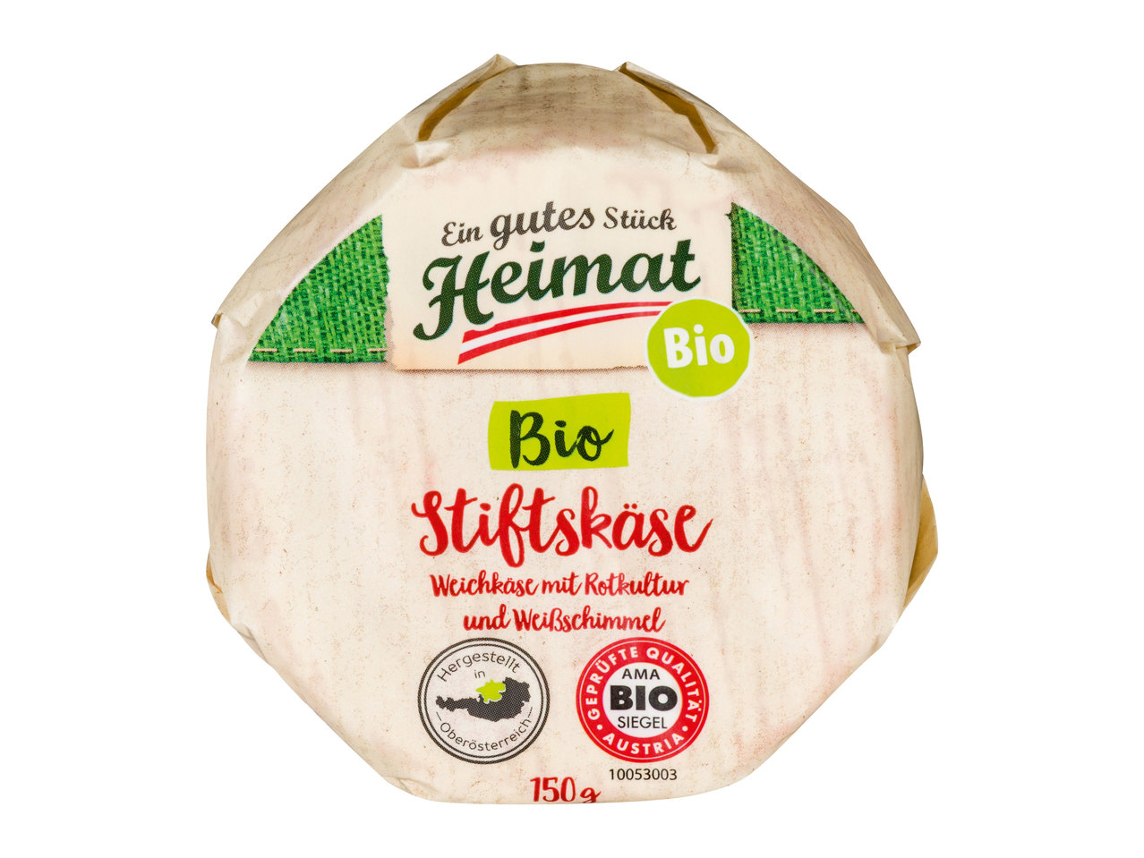 EIN GUTES STÜCK HEIMAT Bio-Weichkäse