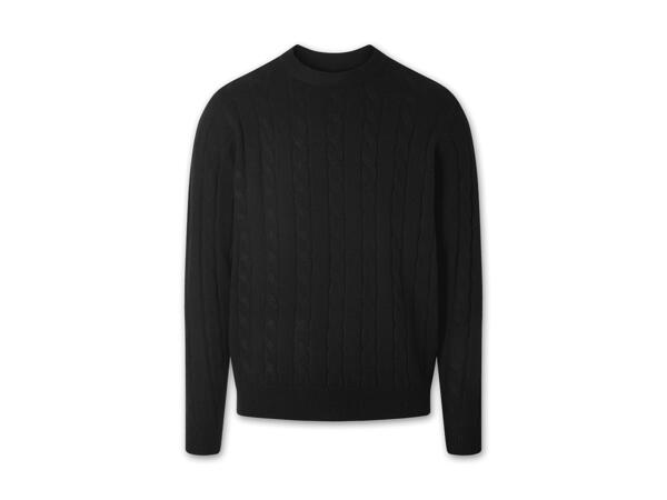 Herren Grobstrickpullover