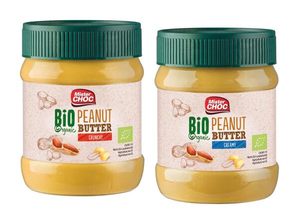 Beurre de cacahuètes bio