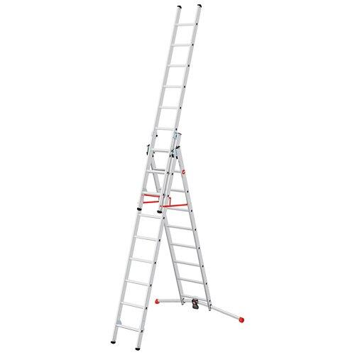 HAILO 3-teilige Alu-Kombileiter mit LOT-System, S100 Profi