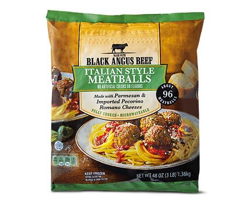 Black Angus Premium Beef Meatballs Original or Italian