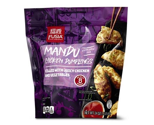 Fusia Asian Inspirations 
 Chicken or Beef Mandu