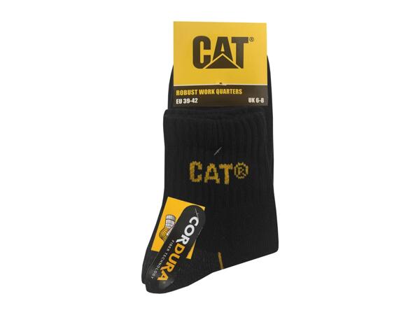 Black Caterpillar Men's Socks - 3 Pairs