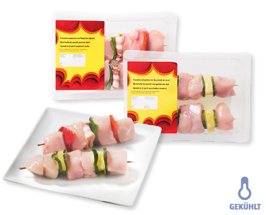 Pouletbrustspiess
