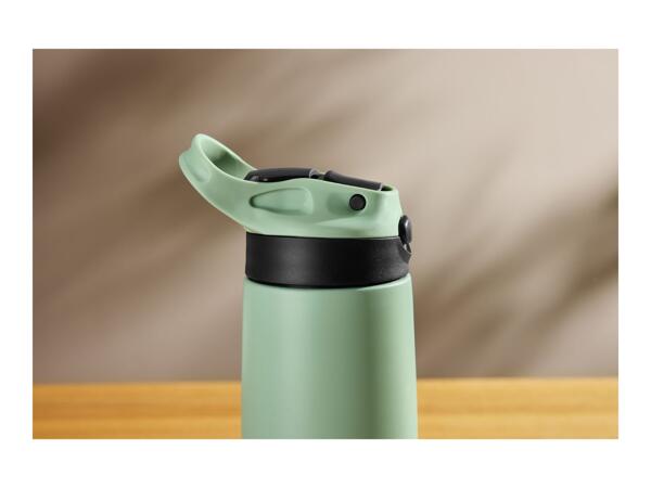 Silvercrest Green Double-Walled Stainless Steel Drinks Bottle