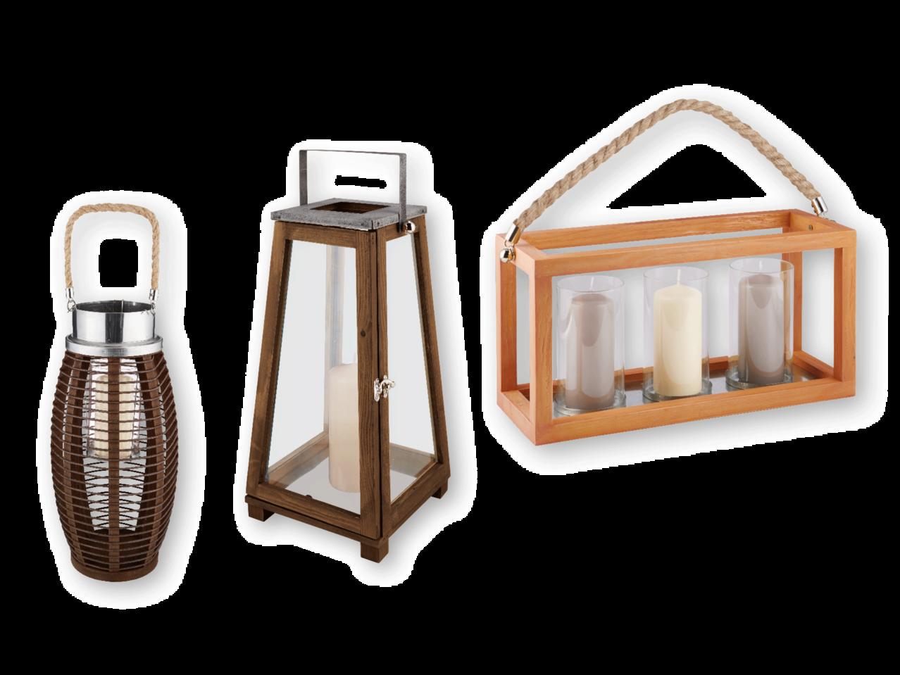 MELINERA Wooden Lantern