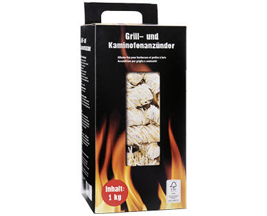 BBQ
ALLUME-FEU EN LAINE DE BOIS