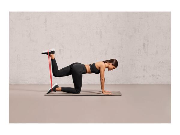 Crivit Resistance Bands - Set of 4 Strong to Extra-Strong Resistance