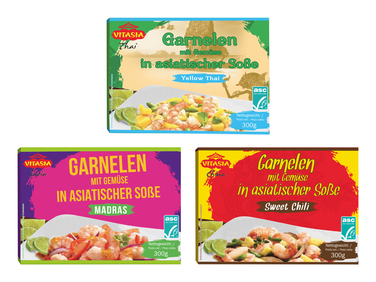 Gamberetti alle verdure