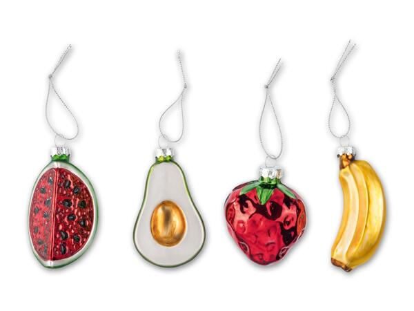 Christbaumschmuck, 4-teilig