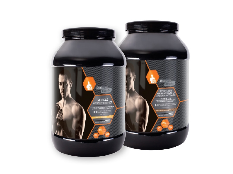 Optisana Sports(R) Chocolate/Vanilla Muscle Weight Gainer