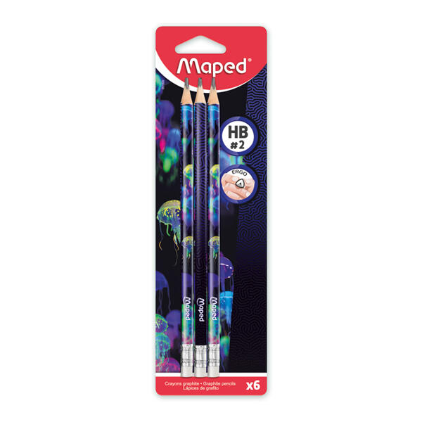 Bleistifte BLACK' PEPS Deepsea Paradise 6er-Set