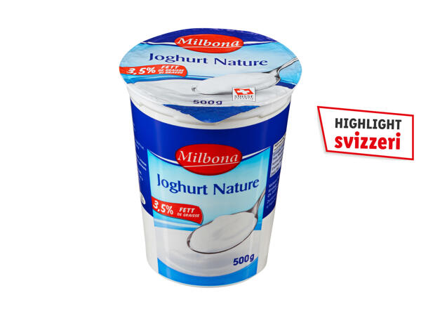 Yogurt naturale 3,5%