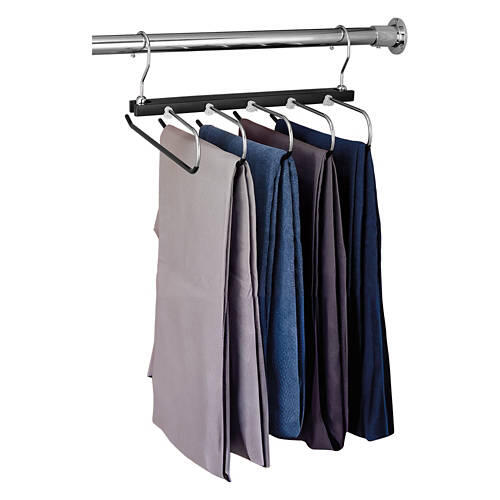 Space Saving Closet Hangers - Pant Hangers