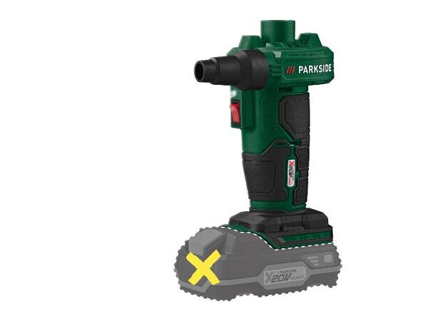 Aku pumpa PALP 20-Li B2 / Aku kompressor PAK 20-Li B2 – bez akumulátoru a nabíječky
