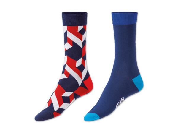 Damen/Herren Socken, 2 Paar