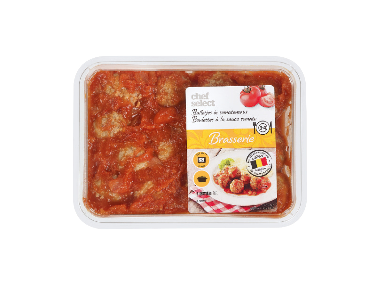 Balletjes in tomatensaus