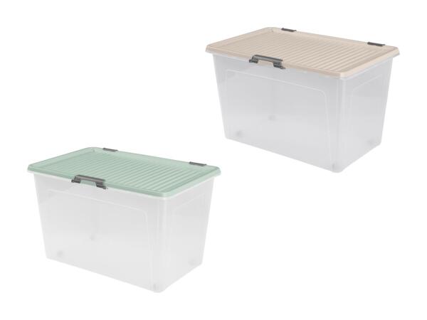 Boîte de rangement à roulettes