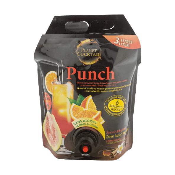 Alcoholvrije cocktailpunch