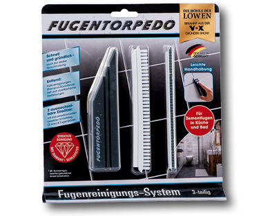 Lot de base pour le nettoyage des joints, 3 pièces