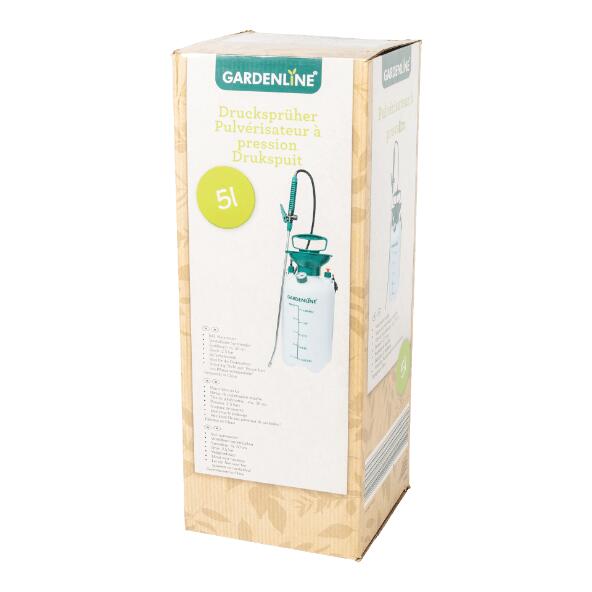 GARDENLINE(R) 				Drucksprüher, 5 l