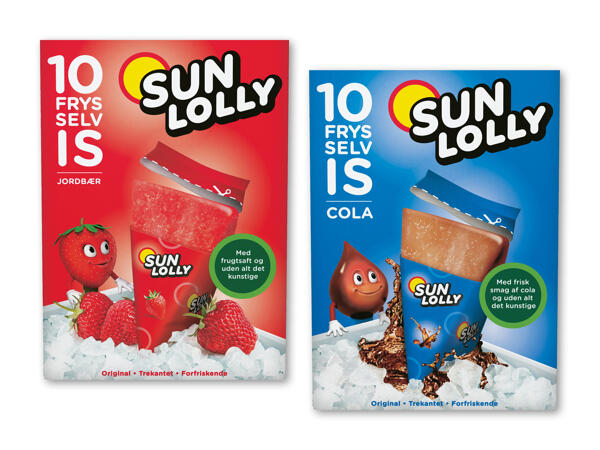 Sun Lolly frys-selv-is
