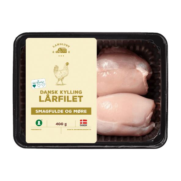LANDLYST Lårfilet af dansk kylling