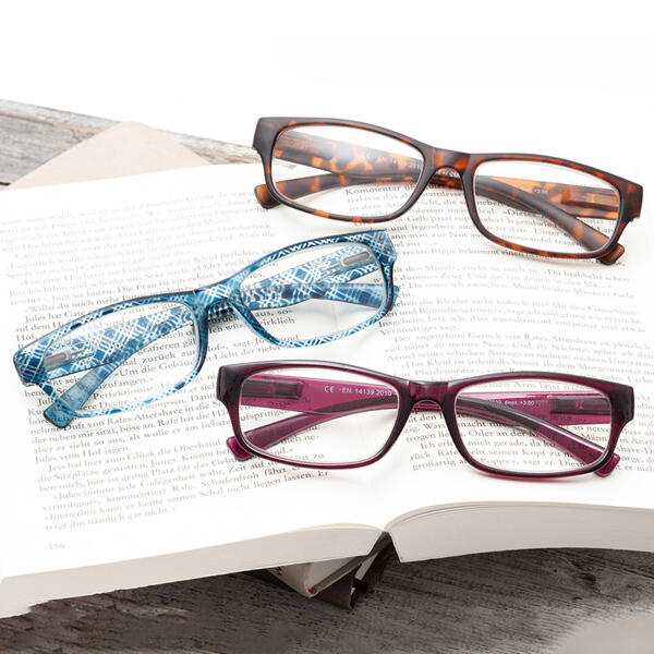 Fertig-Lesebrille 3er-Set