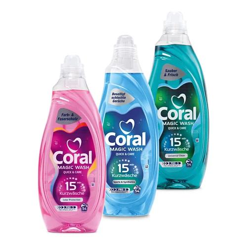CORAL Waschmittel flüssig