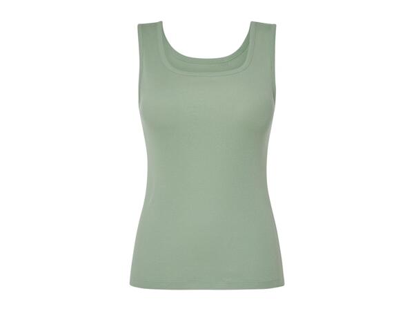 Esmara Ladies' Vest - 2 Pack - Green
