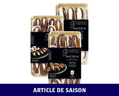GOURMET 
 DATTES FOURRÉES