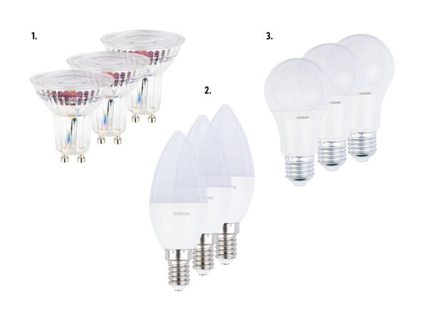 Ampoules LED OSRAM, 3 pièces