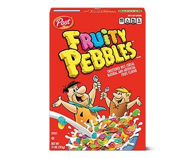 Post 
 Fruity Pebbles