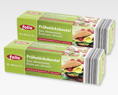 Buste per alimenti FOLIO