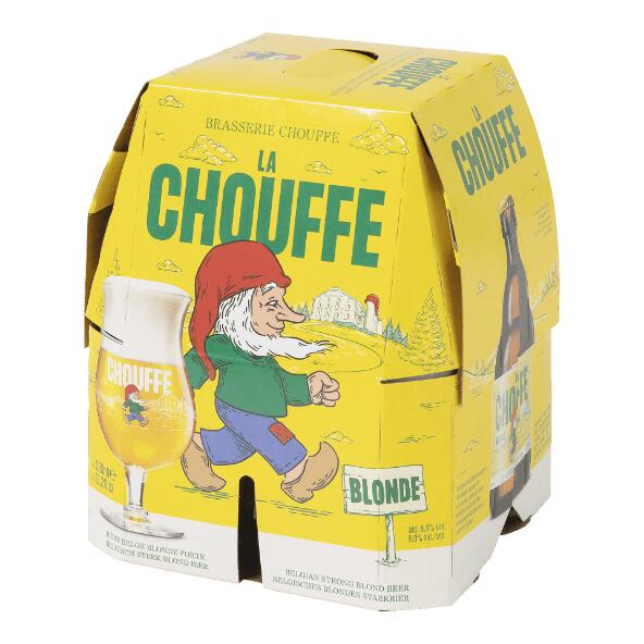 LA CHOUFFE(R) 				Blond bier