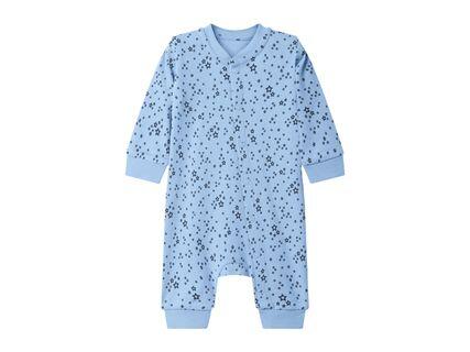 LUPILU Blue Baby Footless Sleepsuit - 2 Pack