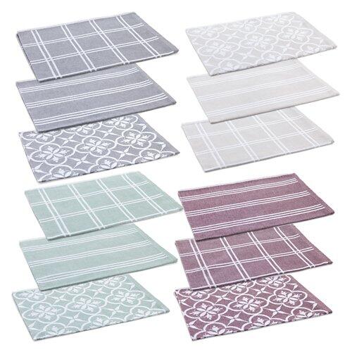 CROFTON Strofinacci in cotone, 3 pezzi