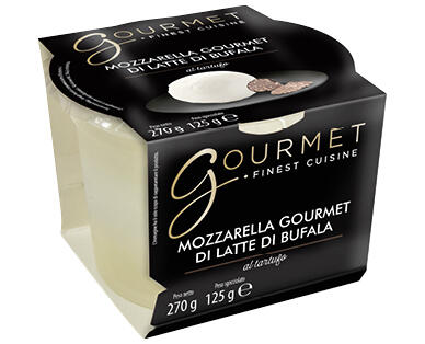 GOURMET 
 MOZZARELLA DI BUFALA AL TARTUFO
