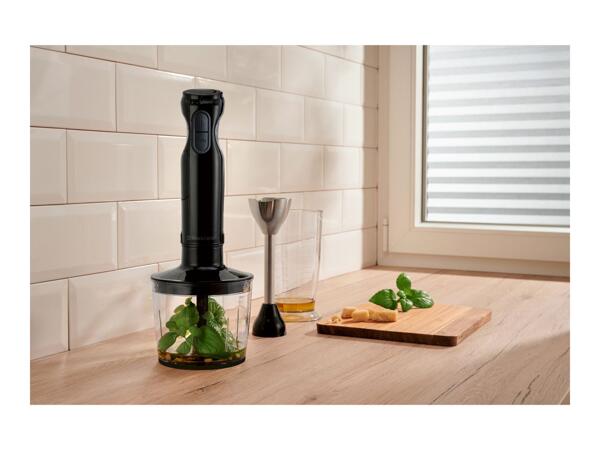 Silvercrest Black Hand Blender Set