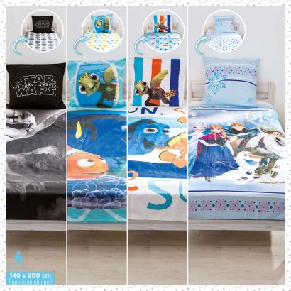 Housse d'édredon, 1 pers.