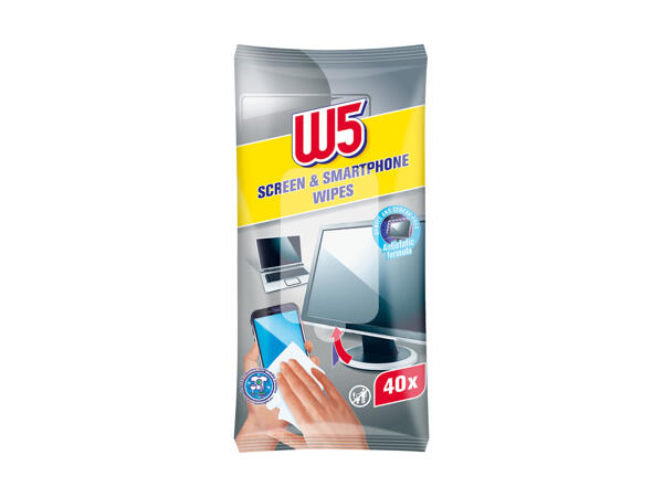 Lingettes humides nettoyantes