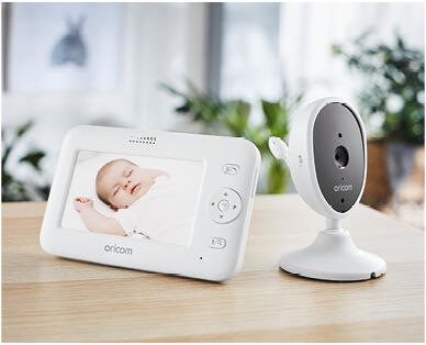 Oricom 4.3" Digital Video/Audio Baby Monitor