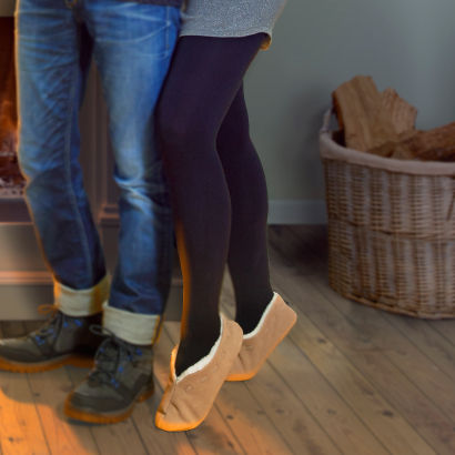 Fleece-Damenstrumpfhose