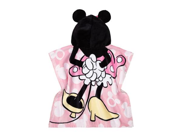Kids' Minnie Mouse Towelling Poncho