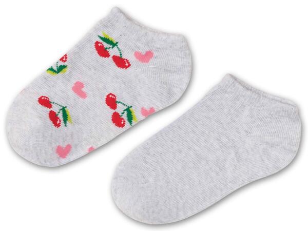 Kinder Sneakersocken, 2 Paar